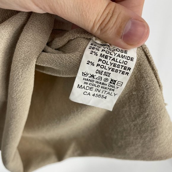 Sarah Pacini Creme bodycon high neck mini dress - Picture 7 of 16